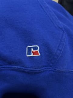 Thumbnail of RUSSELL ATHLETIC ブルー フード付きパーカー M