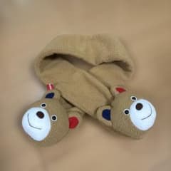 미키 하우스 곰 머플러 장갑