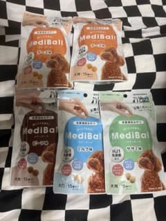Vet's Labo MediBall 犬用投薬補助おやつ 5袋セットのサムネイル