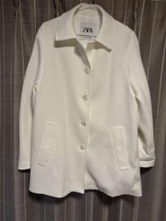 ZARA テーラードジャケット ホワイト