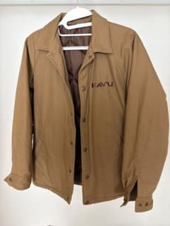 KAVU コーチジャケット ブラウンのサムネイル