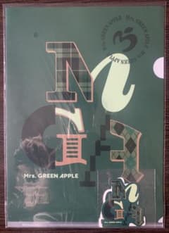 이치 반 쿠지 Mrs.GREEN APPLE 클리어 파일 & 스티커