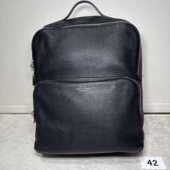 極美品 スマイソン SMYTHSON リュック シボ革 レザー ブラック - メルカリ