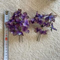 髪飾り　紫陽花のサムネイル