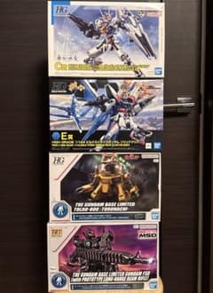 ガンプラまとめ売り（FSD、トロハチ、C賞エアリアル、E賞ビルスト
