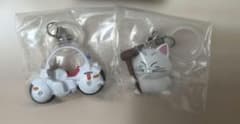 【新品】ドラゴンボール めじるしアクセサリー4 2種 ブルマのバイク カリンのサムネイル