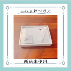 【新品未使用】今治タオル　フェイスタオル　おまけつき　不織布クロス　リードのサムネイル