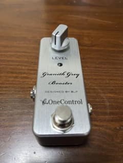 【美品】One Control グラニスグレイ ブースター ギター エフェクター 美品】One Control グラニスグレイ ブースター ギター エフェクター