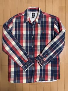 STUSSY  ステューシー　ネルシャツ　厚手のサムネイル