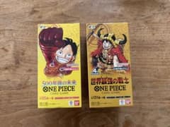 ワンピースカード　世界最強の戦士　500年後の未来2boxセット　テープ付き