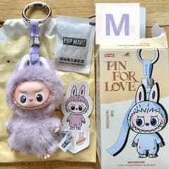 M】ラブブ PIN FOR LOVE イニシャル 首長め - メルカリ