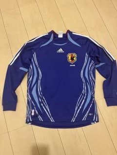 希少 adidasサッカー日本代表 ユニフォーム 長袖 2006