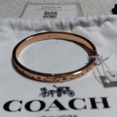 COACH ヒンジド バングル ローズゴールドトーンのサムネイル
