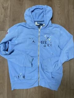 【1点物】Polo by Ralph Lauren アイスブルー フーディ Lのサムネイル