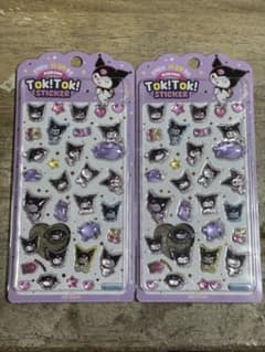 【韓国限定】サンリオTok!Tok! シール　クロミ　正規品　2セット⑥のサムネイル