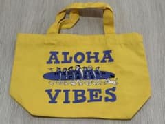 HAWAIIAN CAFE トートバッグ イエローのサムネイル