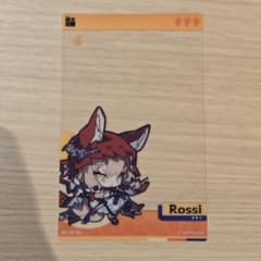 アークナイツ エンドフィールド ロッシ クリアカード かつや 台湾