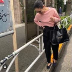 NBB×金子綾×otonaMUSEコラボ　ハイウエストコクーンパンツのサムネイル