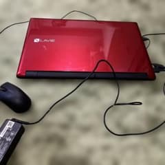 NEC LaVie ノートパソコン 本体 レッド NEC LAVIE ノートPC 本体 レッド - メルカリ