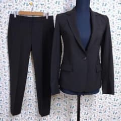 セオリー☆GABE N CONT WOOL　パンツスーツ　セットアップ　黒　00 セオリー☆GABE N CONT WOOL パンツスーツ セットアップ 黒 00 - メルカリ