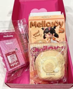 新品 Mellojoy スクイーズ トーストつみつみシリーズ ふわふわ豆乳のサムネイル