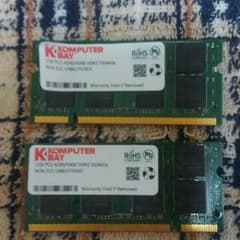 2GB PC2-4200/4300 DDR2 533MHzのサムネイル