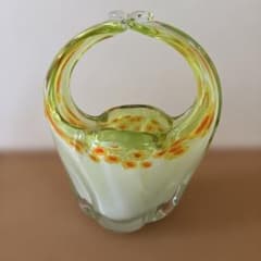 昭和レトロ 花瓶 マルティグラス - メルカリ