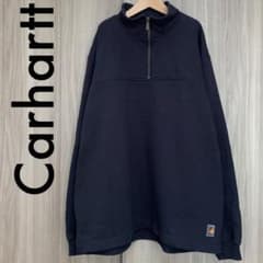 ICE様専用。Carhartt ハーフジップ　スウェット　トレーナーのサムネイル