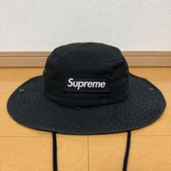 ほぼ未使用 Supreme Military Boonie ブラック 23aw - メルカリ