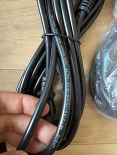 MISUMI 電源ケーブル 3ピン 7A 125Vのサムネイル