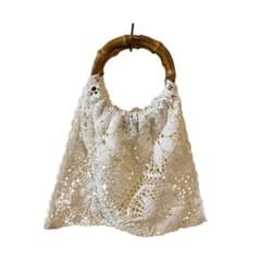 Mini doily up cycle purse - メルカリ