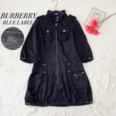희소 y2k BURBERRY BLUELABEL 밀리터리 원피스 36