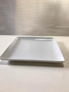 大皿  白 角皿のサムネイル