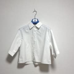 Whim Gazette / クロップドハーフスリーブシャツ Whim Gazette / クロップドハーフスリーブシャツ - メルカリ