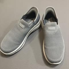SKECHERS GOwalk グレー スリッポンのサムネイル