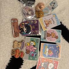 TinyTAN Shooky 스티커 피규어 세트
