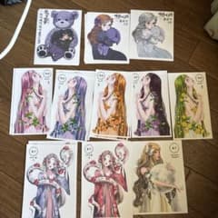 女の子ステッカー27枚セットのサムネイル