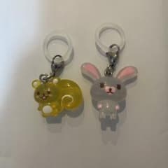 うさぎのモフィ キーホルダーセットのサムネイル
