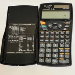 ⭐︎期間限定価格⭐︎SHARP EL-509F 関数電卓 ソーラーパネル 電池不要のサムネイル