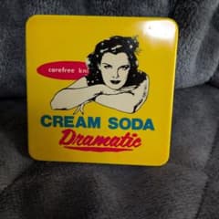 CREAM SODA Dramatic ブリキ缶 小物入れ　当時物のサムネイル