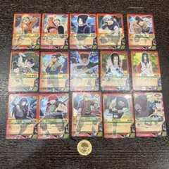 NARUTO ナルト カードゲーム ミラー箔押し17枚セット - メルカリ