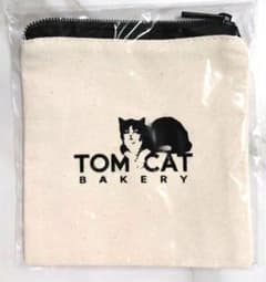 【レア商品】TOM CAT BAKERY キャンバス ポーチ　非売品　パンのサムネイル
