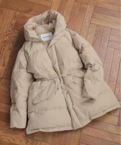 新品タグ付き☆IENA☆別注☆VACHEMENT☆ダウンジャケット☆ベージュ