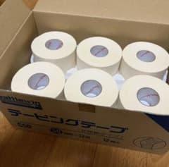 ホワイトテーピング38mm×12m 12個入‼️のサムネイル