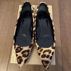 Deuxieme Classe BALDAN レオパード ハラコ パンプス 37のサムネイル