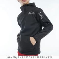 Admiral Golf ゴルフウエア ロゴハイブリッドパーカー ■J0717 Admiral Golf ゴルフウエア ロゴハイブリッドパーカー □J0717 - メルカリ
