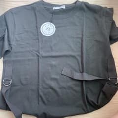ALEXIA STAM グレー Tシャツ サイドストラップ付きのサムネイル