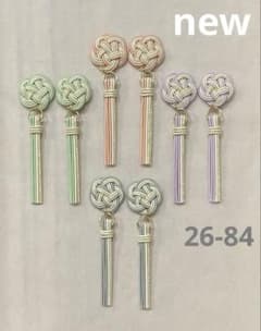 水引 ꫛꫀꪝ✧‧˚【26-37】梅結び揺れるタッセル 8個パーツ モノトーン 水引 ꫛꫀꪝ✧‧˚【26-84】梅結び揺れるタッセル 8個パーツ - メルカリ