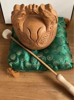 美品　木魚3点セットのサムネイル
