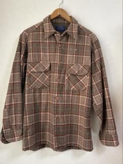 70s PENDLETON ペンドルトン ボードシャツ - メルカリ